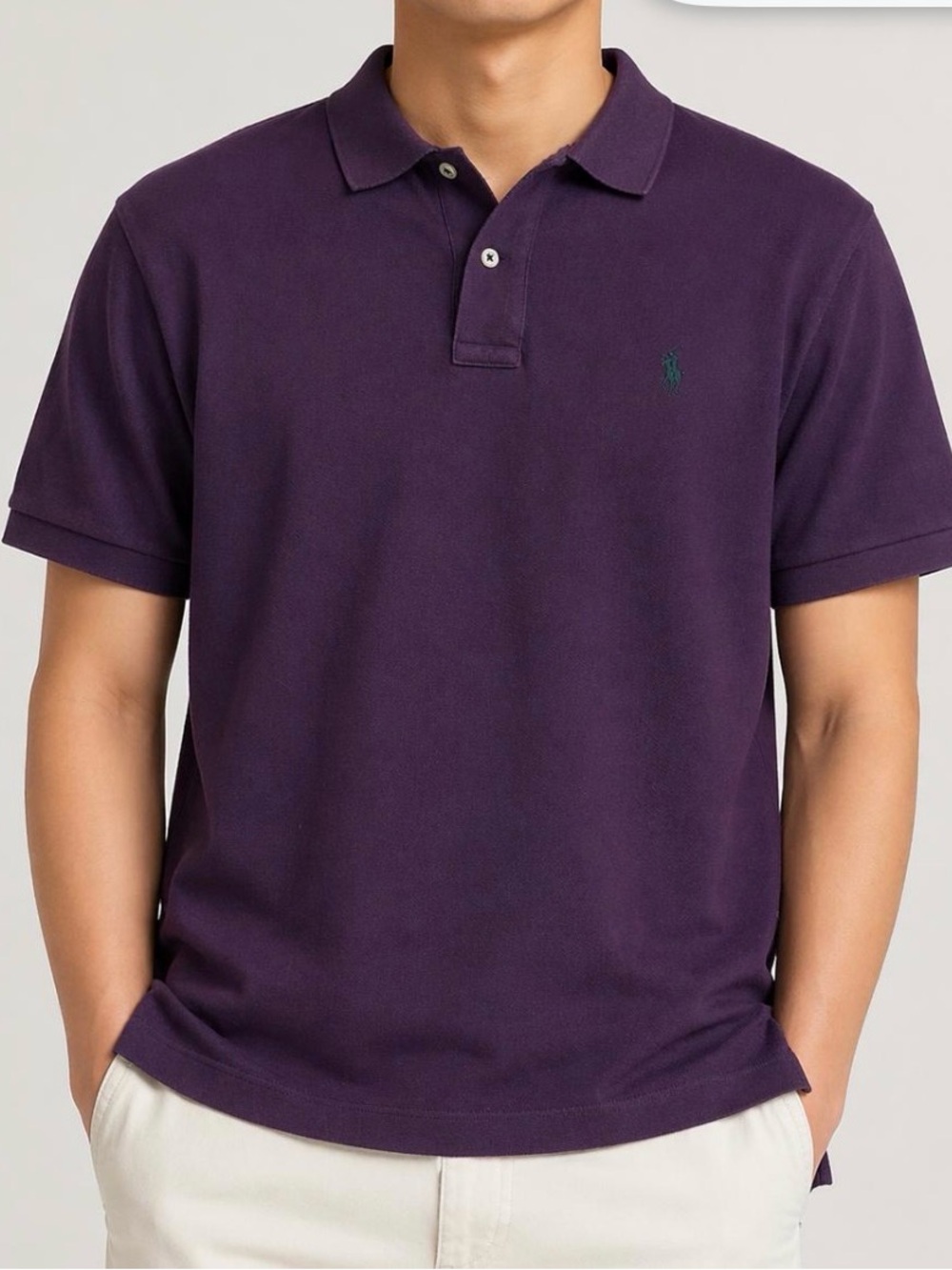 Ralph Lauren Purple Polo Shirt size  XL